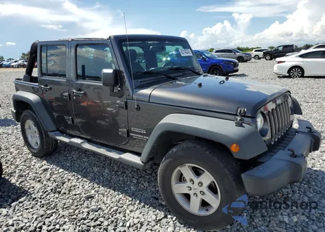 2017 Jeep Wrangler Unlimited Sport from USA, damaged, VIN 1C4BJWDG3HL599194